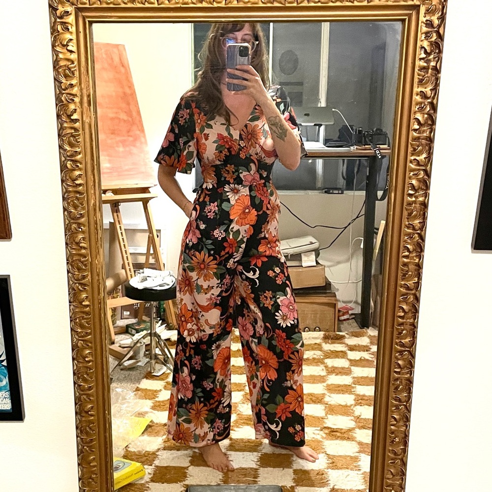 Floral jumpsuit LAST CHANCE: DONATING SOON